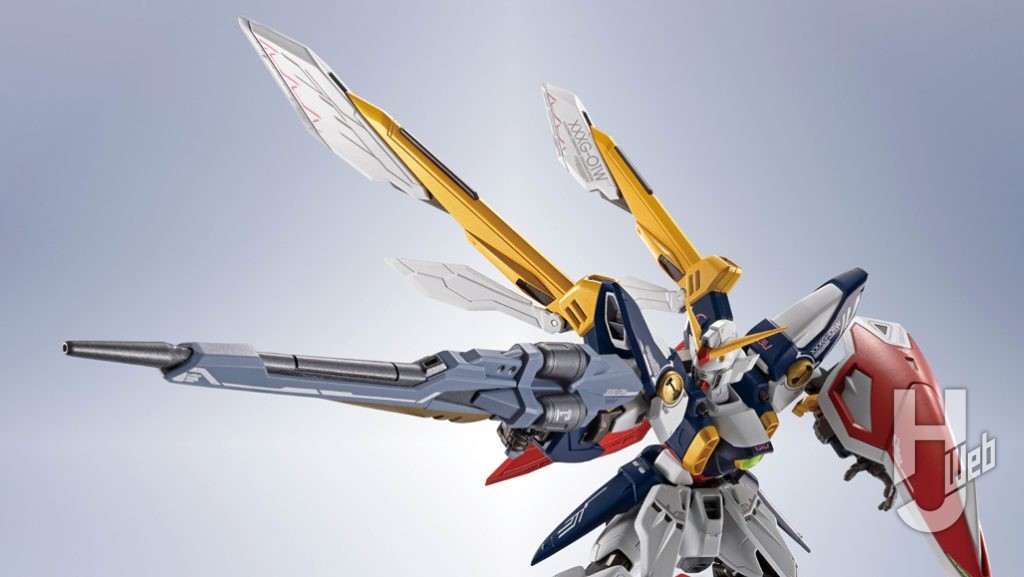 ウイングガンダムの可動フィギュアのイメージ画像
