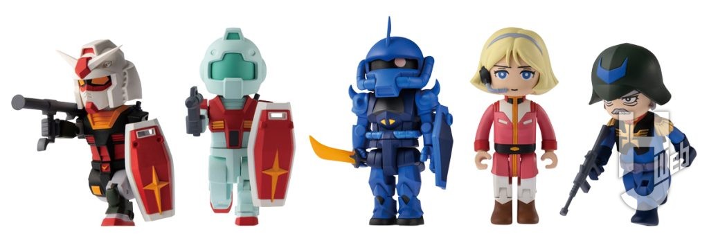 ガンダムのプラ製フィギュアのメイン画像