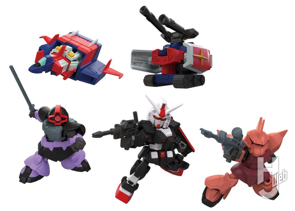 ガンダムのSDフィギュアのメイン画像