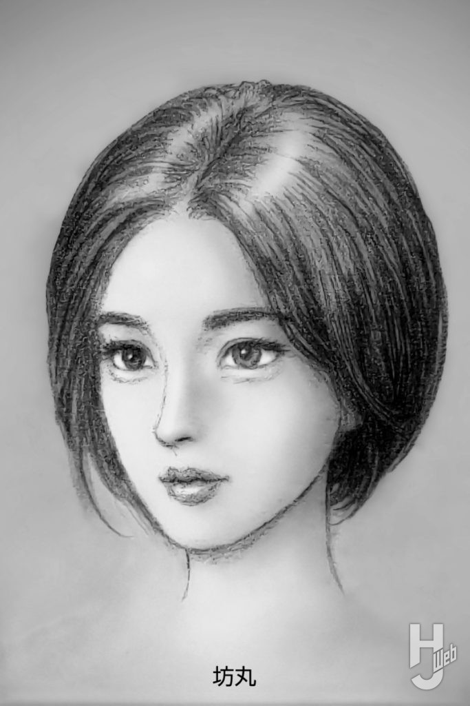 坊丸設定画顔アップ