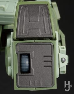 「HI-METAL-Rスコープドッグ」レッドショルダーカスタム足裏