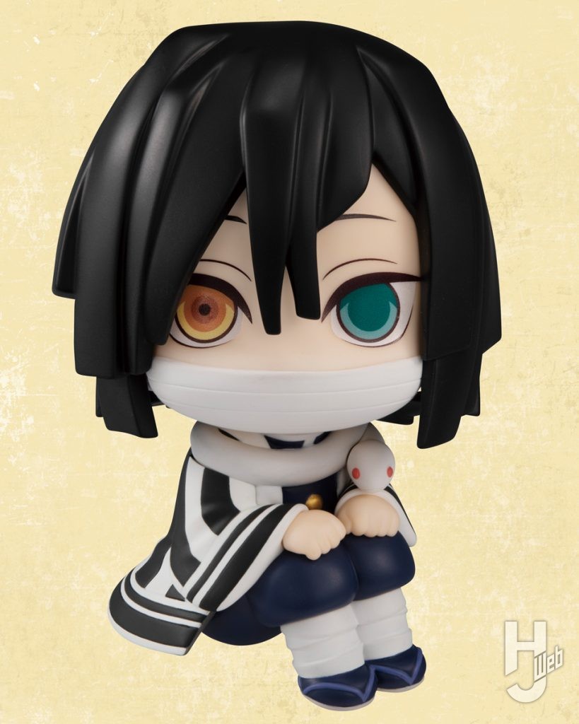伊黒小芭内のデフォルメフィギュアの画像