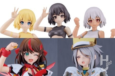 PLAMATEAにシンプル仕様の新素体ガールズプラモ「ミューズボディ」が降臨！“音楽”コンセプトの「VALKYRIE TUNE」最新情報もチェック！