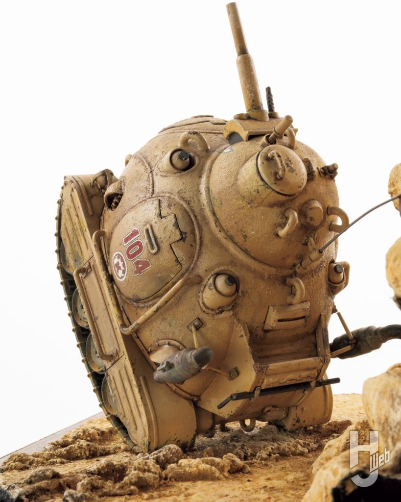 サンドランド国王軍戦車隊104号車
後ろ