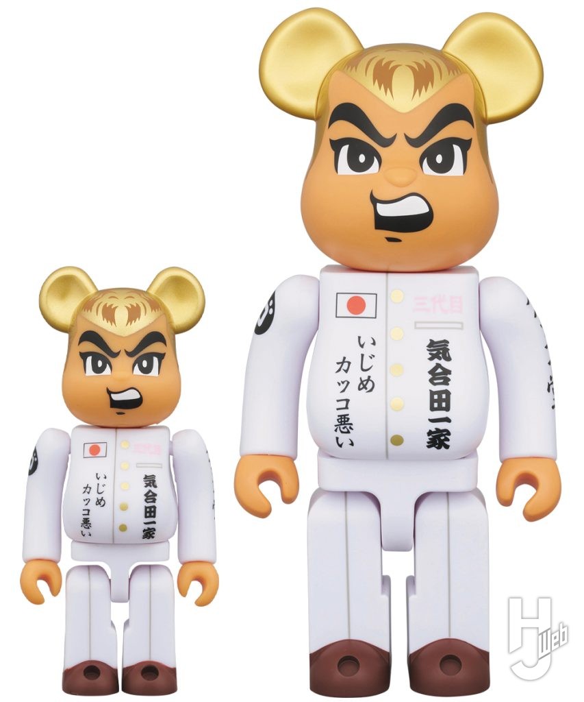 気合田くんのベアブリックの画像