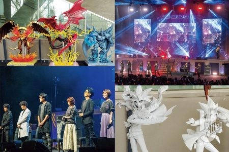 『遊☆戯☆王』シリーズ25周年記念ライブアフターレポート☆ キャストトークやパネル&フィギュア等展示物を激写!