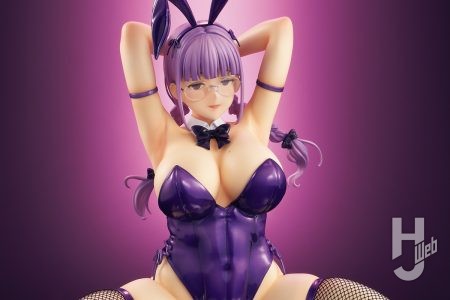 成人向け漫画家・あるぷ氏の描くヒロイン「三芳」がバニーガール姿でフィギュア化！【BINDing】