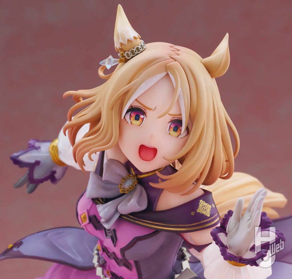 フィギュア新製品「ナリタトップロード」の正面顔アップ画像