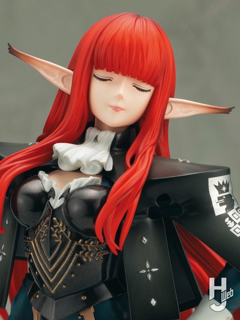 コトブキヤのフィギュア新商品「ヒュルケンベルグ」の特典表情パーツ使用時の画像