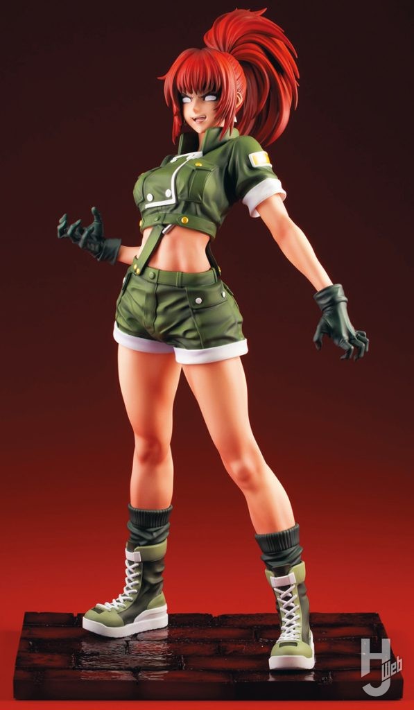 コトブキヤのフィギュア新商品「SNK 美少女 ヤミノナカオロチノチニメザメルレオナ」のメイン画像