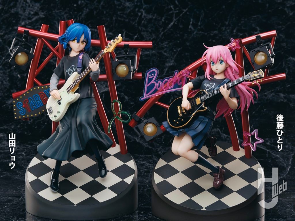 フィギュア新製品「山田リョウ、後藤ひとり」のメイン画像