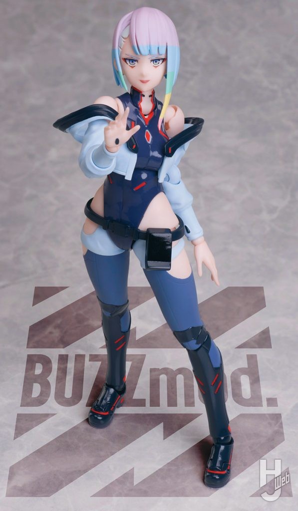 フィギュア新製品「BUZZmod. サイバーパンク: エッジランナーズ ルーシー」のメイン画像