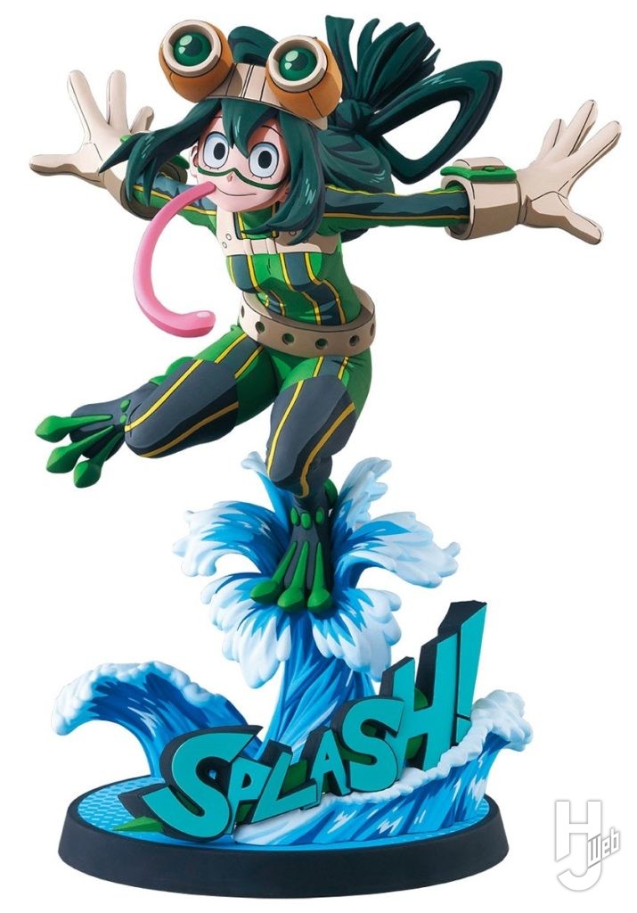 フィギュア新製品「蛙吹梅雨 ヒーロースーツ 二次元化Ver.」のメイン画像