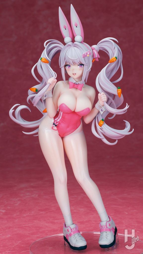 フィギュア新製品「勝利の女神：NIKKE アリス：ワンダーランドバニー」の全体画像