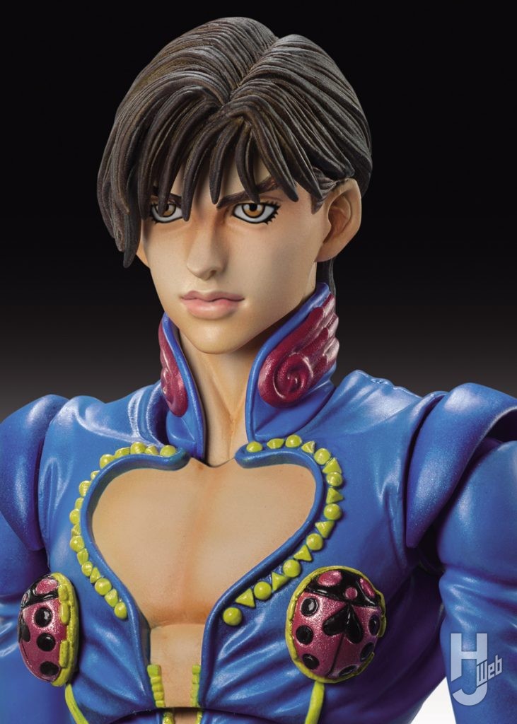 ジョルノ・ジョバァーナの可動フィギュアのアップ画像