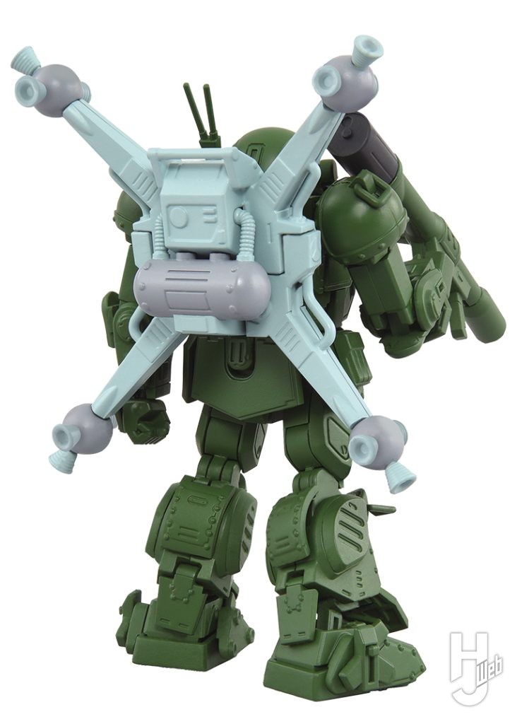 スコープドッグ宇宙戦仕様のフィギュアの全体画像その1