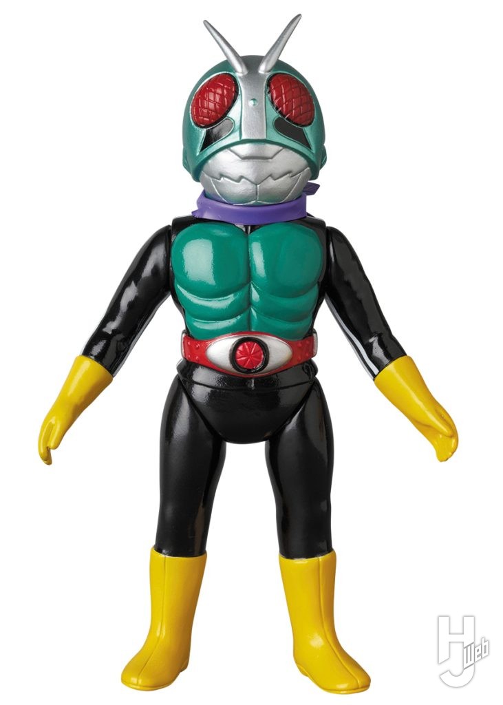 ショッカーライダーのソフビフィギュアの画像