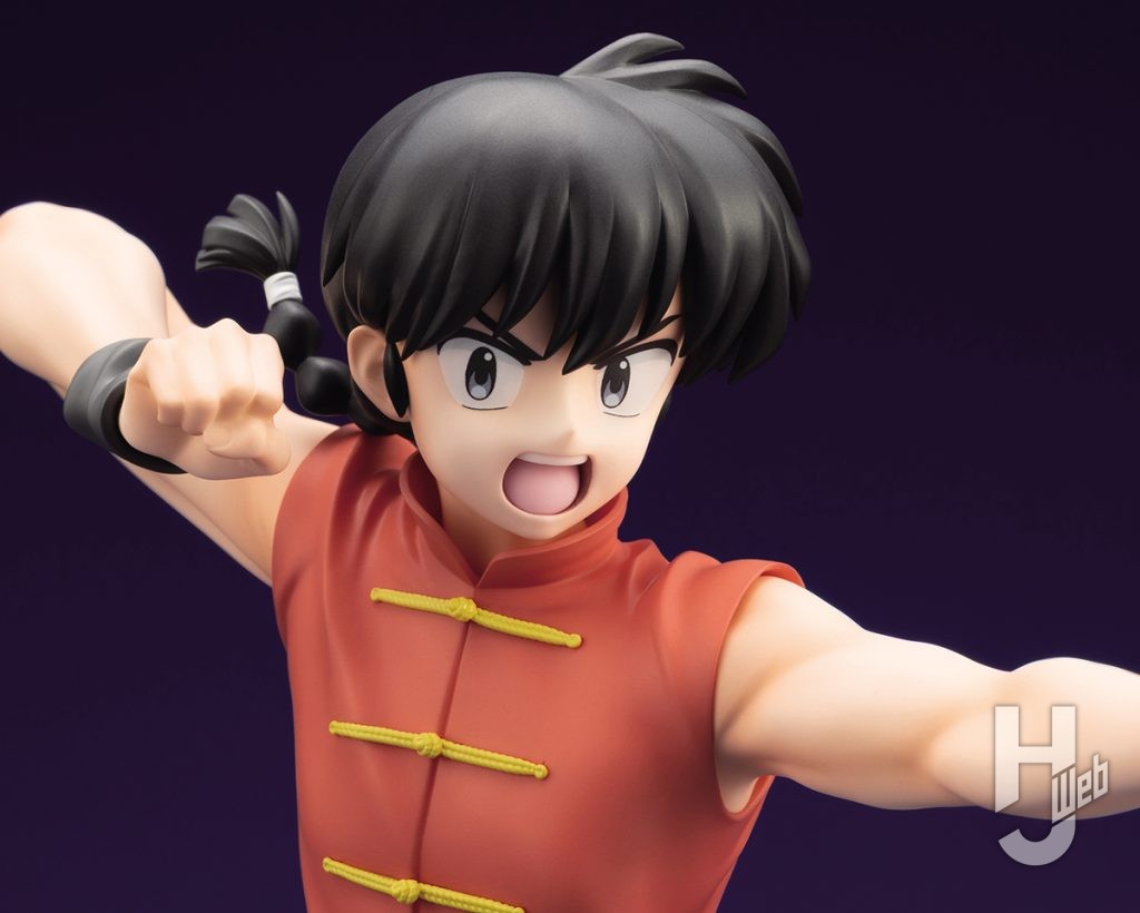 早乙女乱馬のフィギュアのアップ画像