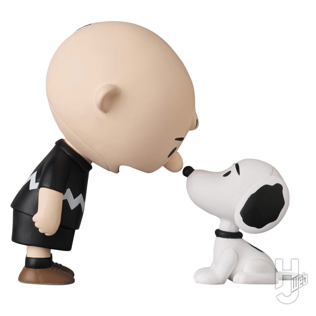 1950年代のチャーリーブラウンとスヌーピーのフィギュアの画像