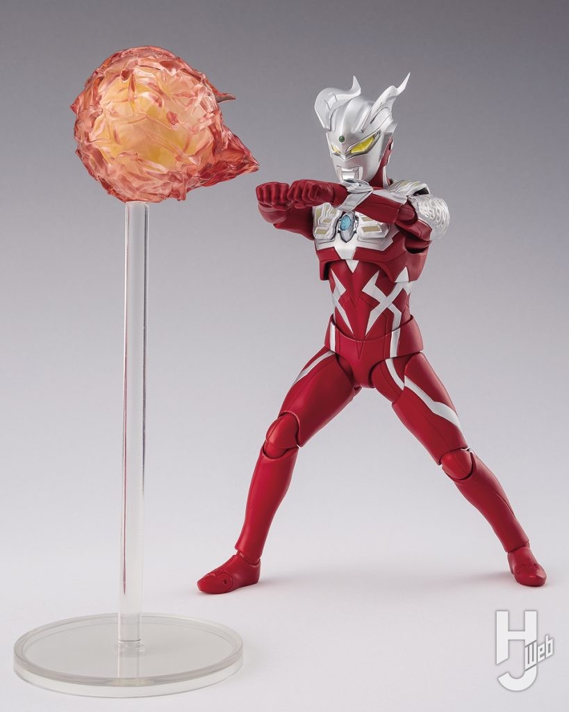 ウルトラマンゼロワイルドバーストの可動フィギュアのイメージ画像
