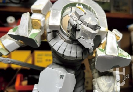 大森記詩製作「『マルゾン』イメージモデル」製作途中顔アップ