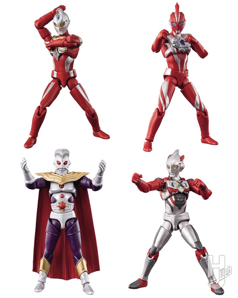 ウルトラマンの食玩フィギュアの画像