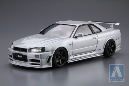 【2025年10月新製品】青島文化教材社「1/24 ニスモ BNR34 スカイライン GT-R Z-tune ’04」