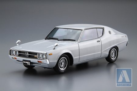【2025年10月新製品】青島文化教材社「1/24 ニッサン GC111 スカイラインHT2000GTX-E・S ’76」