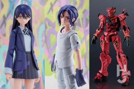 S.H.Figuartsに『GQuuuuuuX』ニャアンとシュウジがラインナップ!赤いガンダムも「GUNDAM UNIVERSE」に登場!