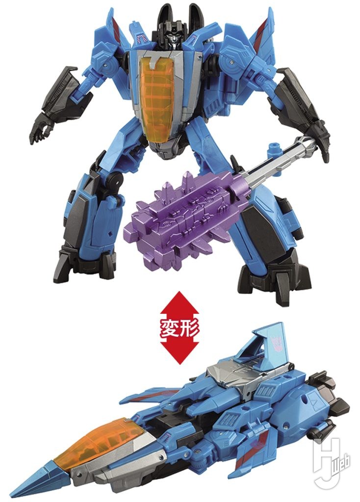 サンダークラッカーの変形フィギュアの画像