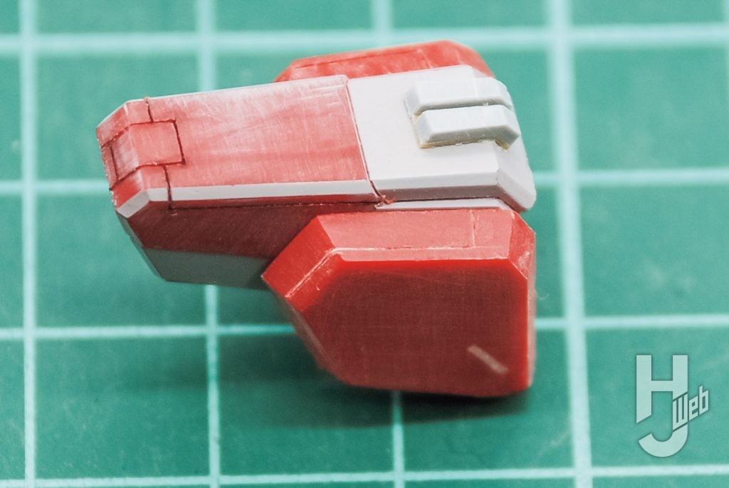 HG ジーライン・ライトアーマー
製作過程1