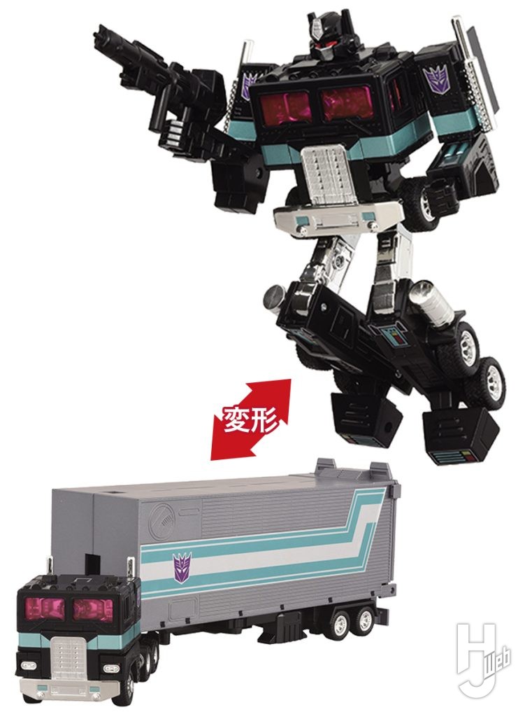 ネメシスプライムの変形フィギュアの画像