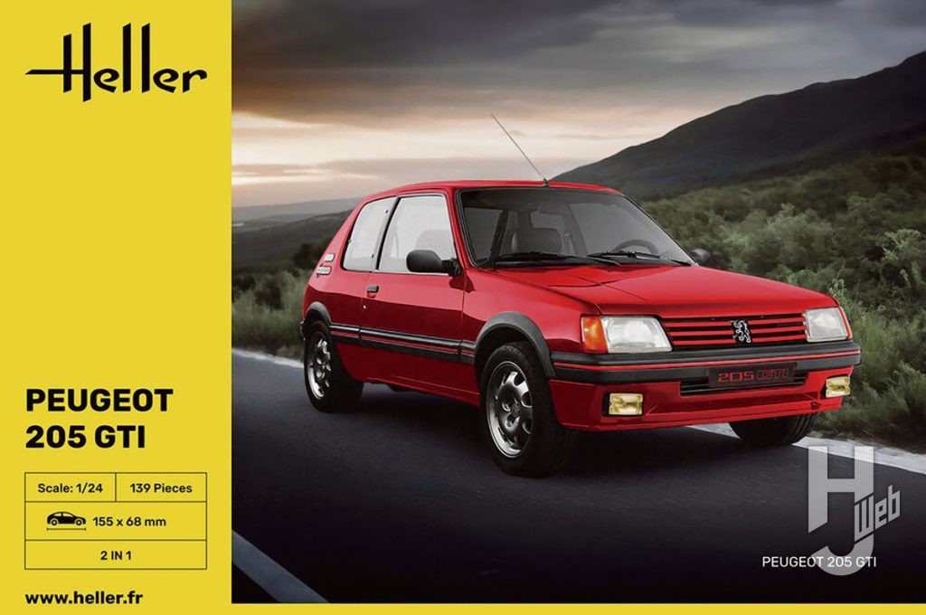プジョー 205 GTI（日本語対訳補足説明書付属）
