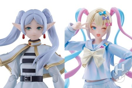 インターネット・エンジェル「超てんちゃん」と『葬送のフリーレン』主人公のフリーレンがfigmaから可動フィギュアで登場！【フィギュア新製品】