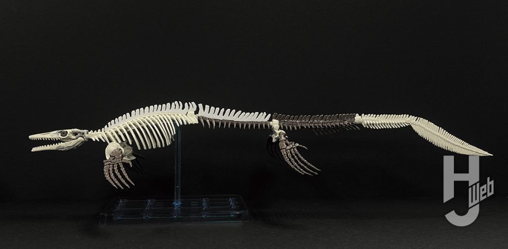 作例「プラノサウルス メガプテリギウス」製作途中全体