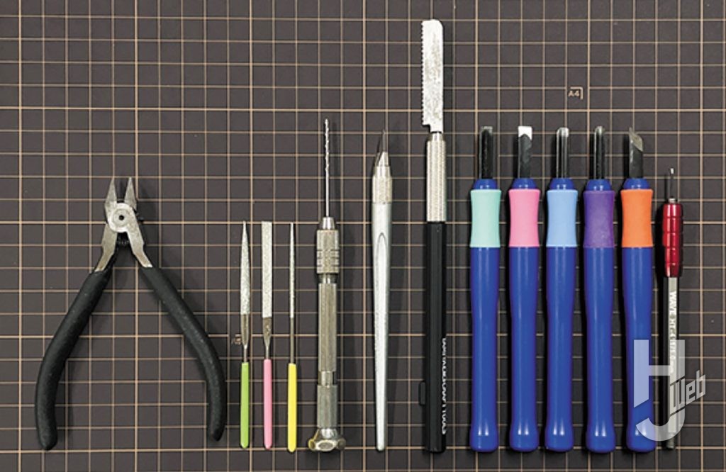 プラノサウルス組み立て時に使用したツール