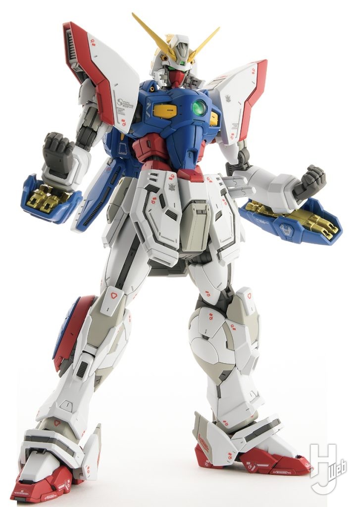 JUNIII製作「シャイニングガンダム」バトルモード