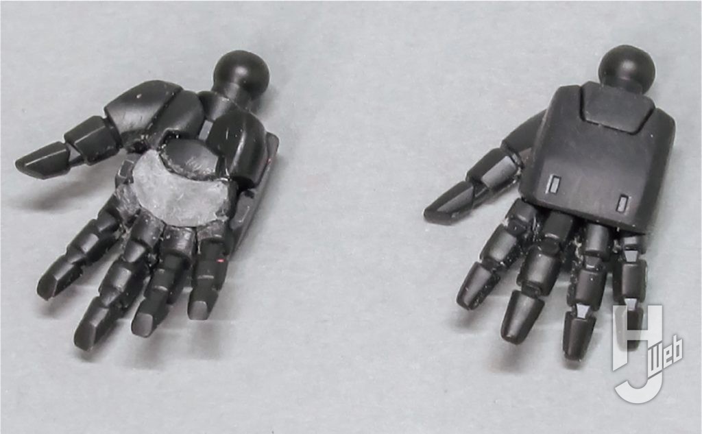 JUNIII製作「シャイニングガンダム」ハンドパーツ通常