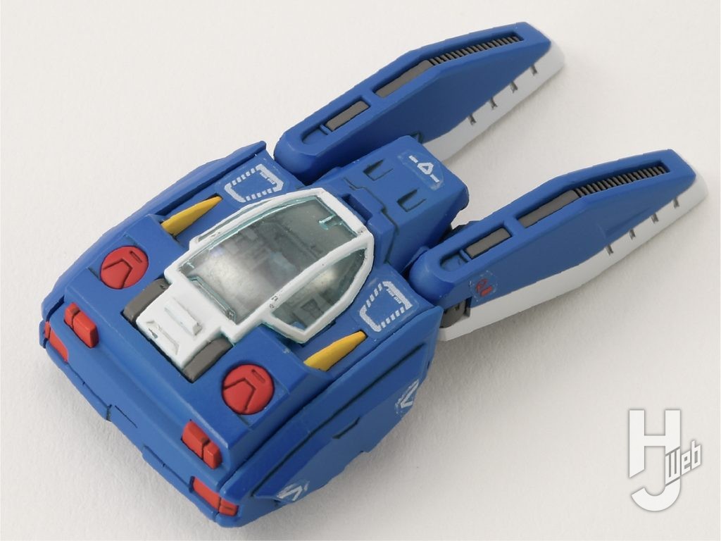 JUNIII製作「シャイニングガンダム」コアランダー後部側から