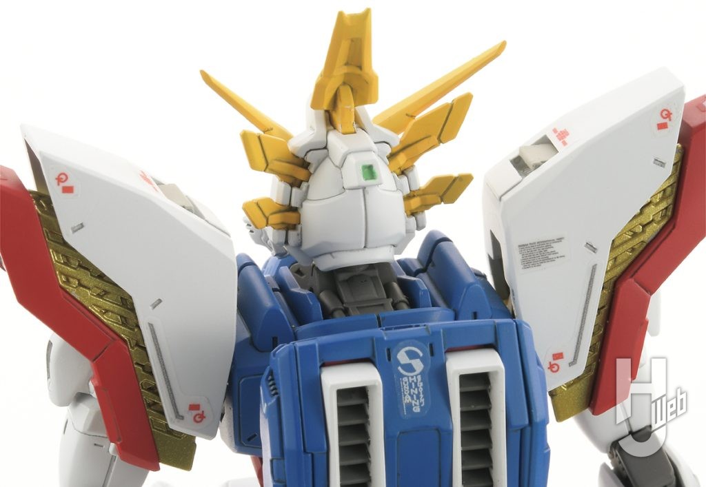 JUNIII製作「シャイニングガンダム」スーパーモード後頭部