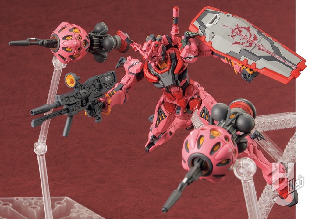 SSC製作「赤いガンダム」ポージング例