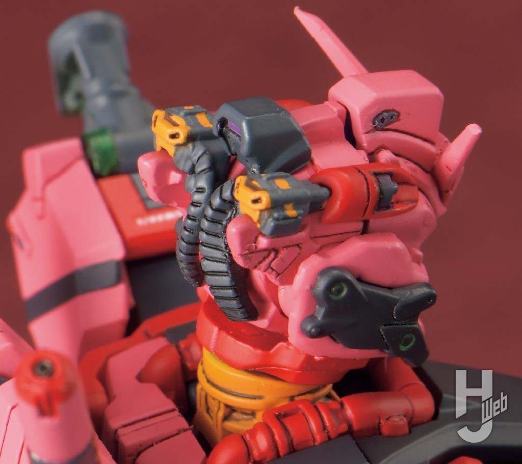 SSC製作「赤いガンダム」後頭部