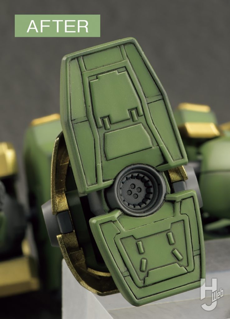 赤澤経治製作「HG レオン」足裏
