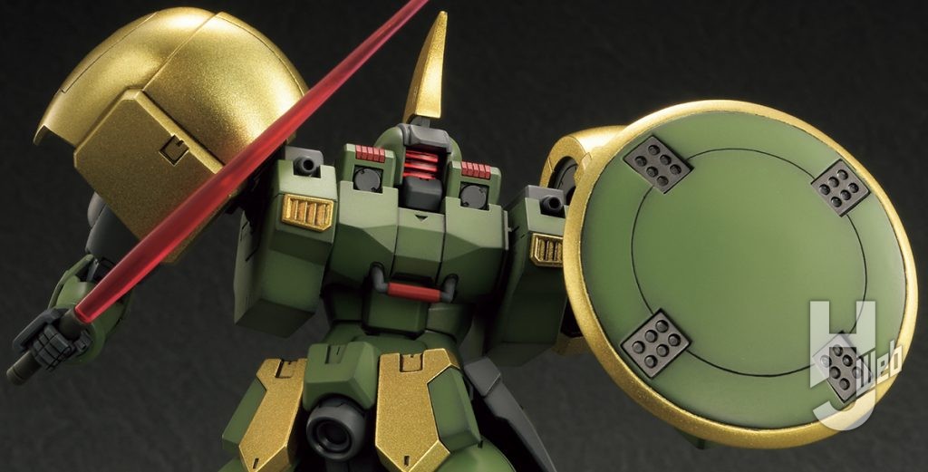 赤澤経治製作「HG レオン」盾持ち