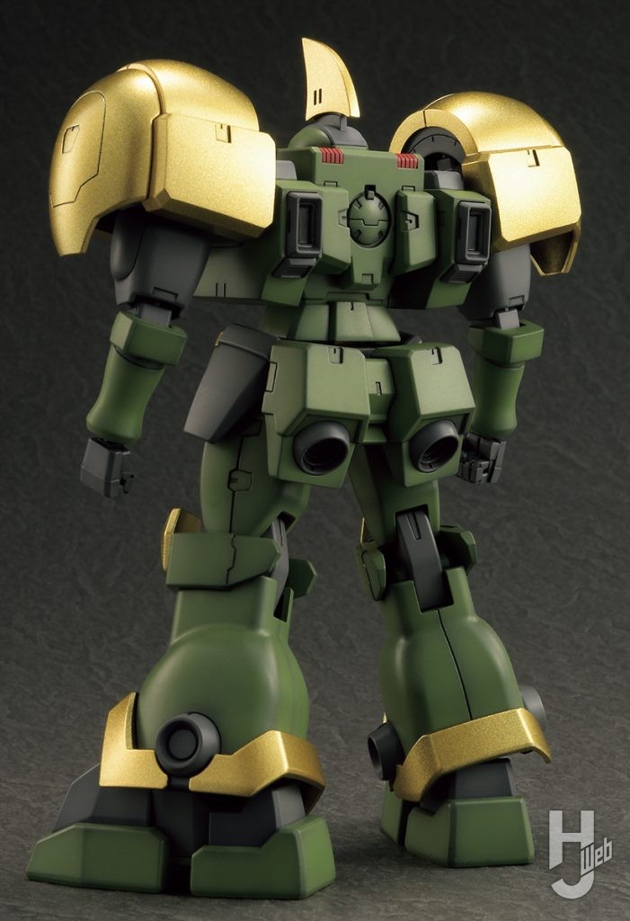 赤澤経治製作「HG レオン」背面