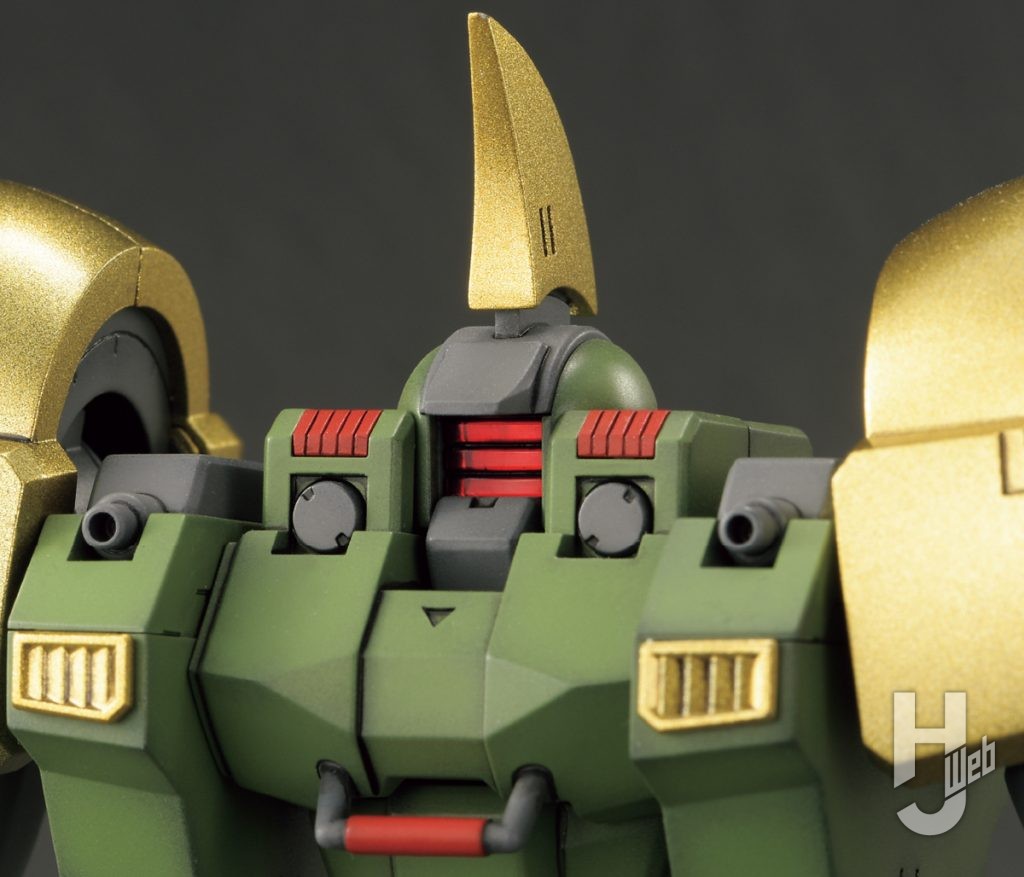 赤澤経治製作「HG レオン」頭部アップ