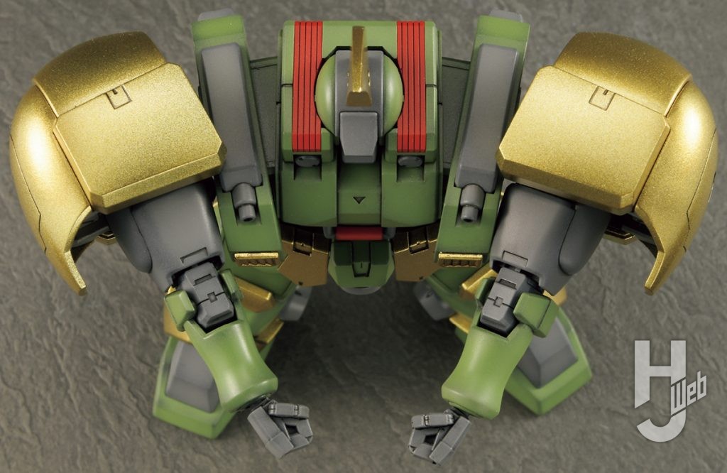 赤澤経治製作「HG レオン」真上