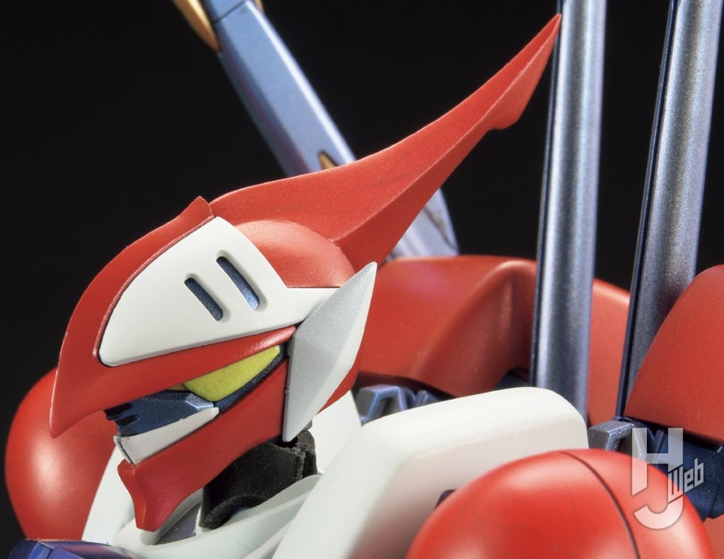 只野☆慶製作「R3 ビルバイン」頭部アップ