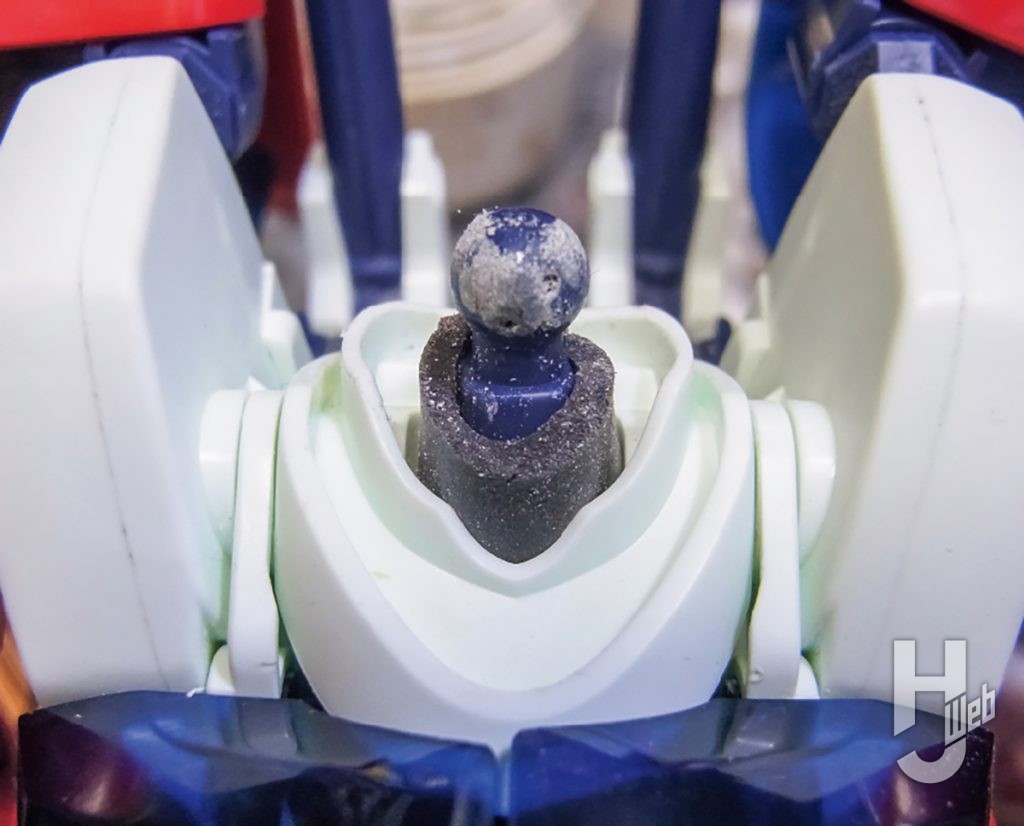 只野☆慶製作「R3 ビルバイン」製作途中首