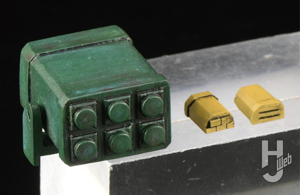 しろます製作「烈華イサミ・アオ専用機」追加武装パーツ